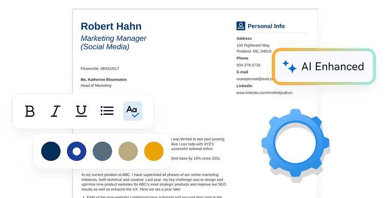 cover letter builder