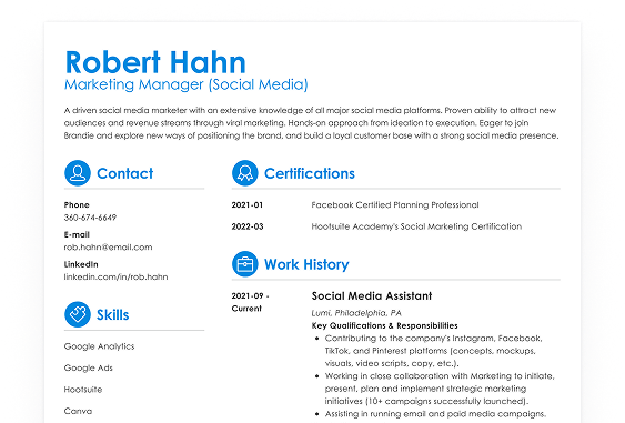how to make a resume