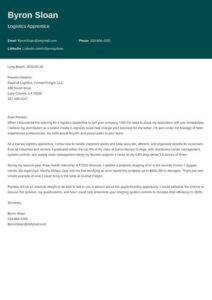 Apprenticeship Cover Letter Sample & Guide